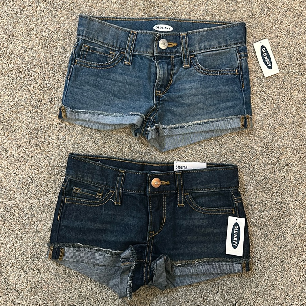 NWT Bundle of old navy jean shorts